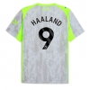 Camisa de Futebol Manchester City Erling Haaland #9 Equipamento Alternativo 2025-26 Manga Curta Camisa de Futebol Manchester City Erling Haaland #9 Equipamento Alternativo 2025-26 Manga Curta